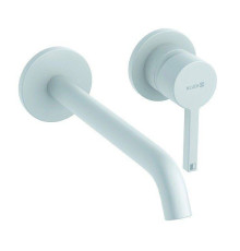 Смеситель для раковины Kludi Nova Fonte Pura однорычажный белый матовый 202455315