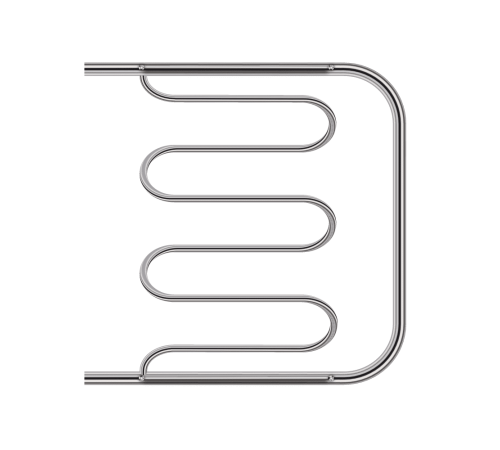 Полотенцесушитель водяной Primoclima Astra Л water Inox 600x600 мм PCAstraЛWInox6060