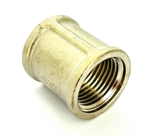 Муфта LD Pride 1/2 никелированная LD.67.502.15