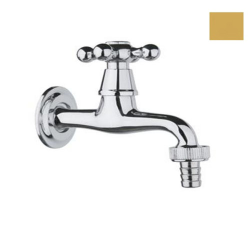 Кран для стиральной машины Fiore Margot Г-образный золото 26030200GO