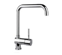 Смеситель для кухни Fiore XENON Г-образный излив белый 44WH5461