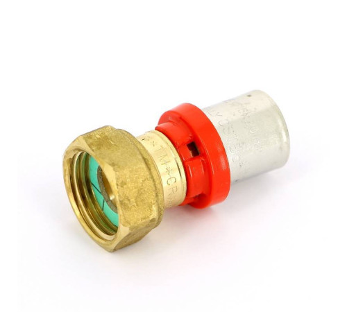 Муфта пресс с накидной гайкой Tiemme 16x1/2 плоское уплотнение 1650034