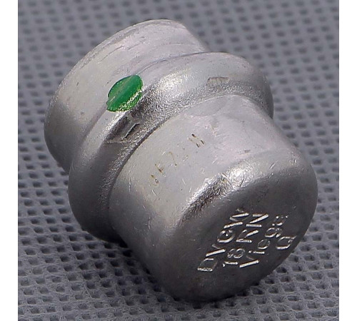 Заглушка пресс из нержавеющей стали Viega Sanpress Inox 18 мм 452865