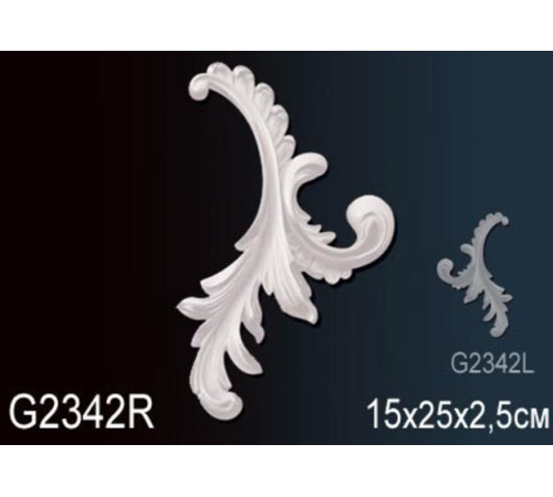 Декоративный элемент Perfect из полиуретана G2342R