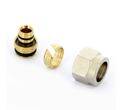 Соединитель обжимной Uni-Fitt 20x2.8 мм - 3/4 EK для полиэтиленовых труб 682N2034