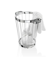 Корзина для полотенец Decor Walther DW 222 27х39.5 см напольная хром 0612600