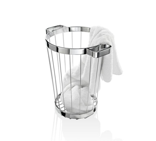 Корзина для полотенец Decor Walther DW 222 27х39.5 см напольная хром 0612600