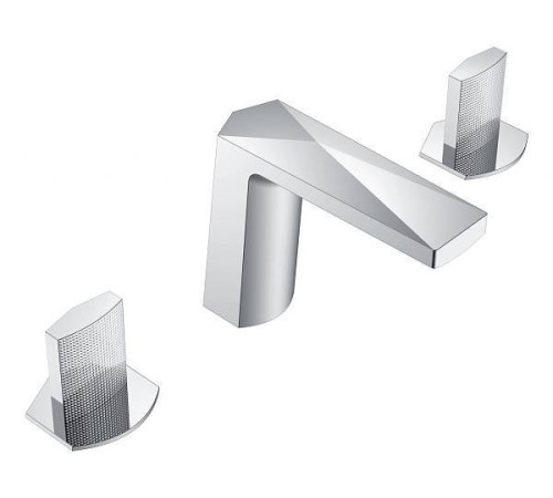 Смеситель для раковины Boheme Venturo врезной на 3 отверстия Touch хром глянцевый 150-CR-TOUCH