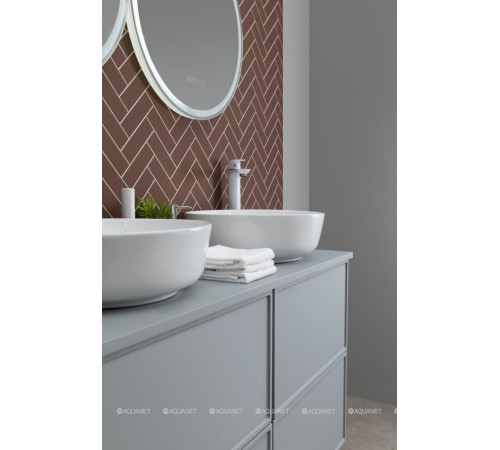 Раковина накладная Aquanet Moon-1 415х415х135 мм керамика MOON-1