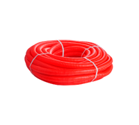 Труба гофрированная защитная Gummel ПНД 50 мм красная 30 м 300032