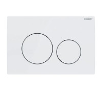 Смывная клавиша Geberit Delta20 двойной смыв альпийский белый 115.127.11.1