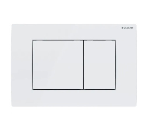 Смывная клавиша Geberit Delta30 двойной смыв альпийский белый 115.137.11.1