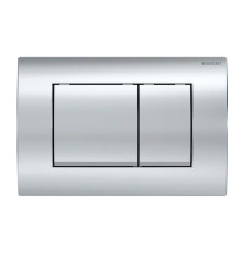 Смывная клавиша Geberit Delta30 двойной смыв глянцевый хром 115.137.21.1