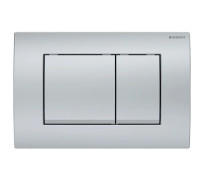 Смывная клавиша Geberit Delta30 двойной смыв матовый хром 115.137.46.1