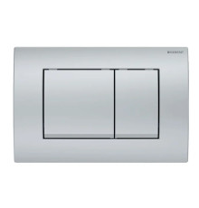 Смывная клавиша Geberit Delta30 двойной смыв матовый хром 115.137.46.1