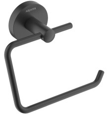 Бумагодержатель Aquanet Оберон квадратный матовый черный AQ4218MB