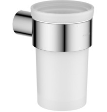 Стакан с держателем Aquatek Лира хром AQ4427CR