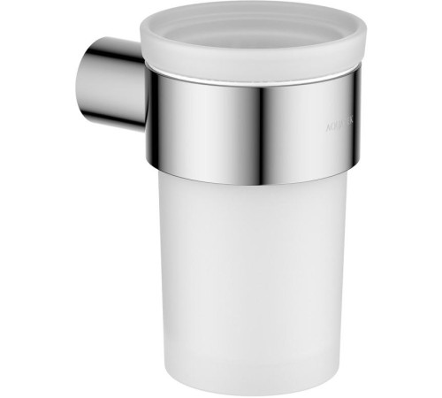 Стакан с держателем Aquatek Лира хром AQ4427CR