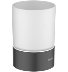 Стакан настольный Aquatek Лира матовый черный AQ4428MB