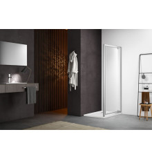 Душевая дверь Aquanet Aria распашная 800x2000 мм хром прозрачное стекло AQ ARI PI 08020CH