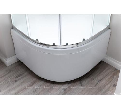 Поддон акриловый Aquanet OPTIMAL 1/4 круга с сиденьем глубокий 90х90х48 см 00293351