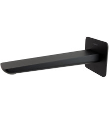 Излив для ванны 190 мм Aquanet Vega матовый черный AQ1041MB