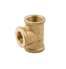 Тройник латунный General Fittings 1x3/4x1 ВВВ переходной EBF03103410