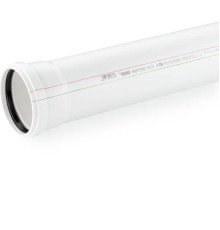 Труба канализационная бесшумная REHAU RAUPIANO Plus 110х150 мм 11202541003