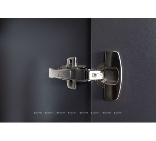 Шкаф-пенал Aquanet Алвита 35 серый антрацит 00240197