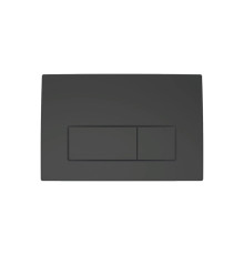 Смывная клавиша Geberit Delta50 для двойного смыва черный матовый 115.119.14.1