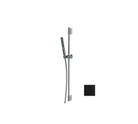 Душевой комплект Bossini Apice с душем-палочкой, держателем, штангой и шлангом, черный матовый DA5061-N.073
