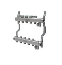 Коллектор из нержавеющей стали Royal Thermo универсальный 1 x 3/4 9 выходов 1080938