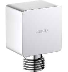 Шланговое подсоединение Aquatek хром AQ2459CR