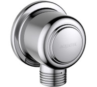 Шланговое подсоединение Aquatek КЛАССИК хром AQ2461CR