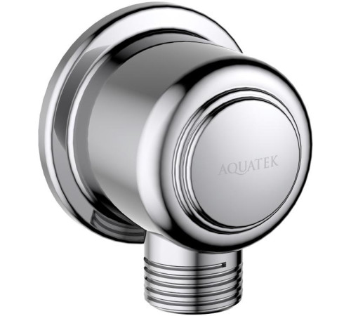 Шланговое подсоединение Aquatek КЛАССИК хром AQ2461CR