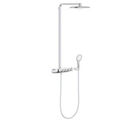 Душевая система с термостатом GROHE Rainshower SmartControl 360 DUO белая луна 26250LS0
