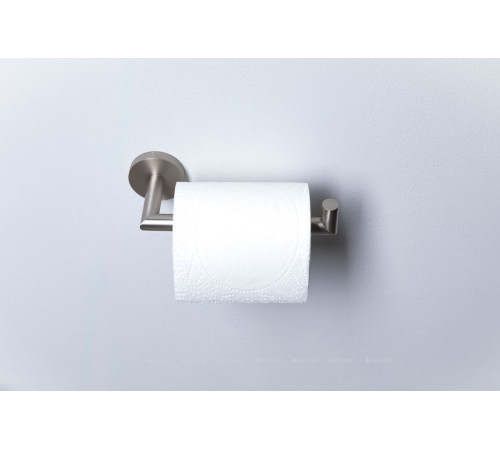 Держатель для туалетной бумаги Allen Brau Priority открытый 177 мм матовый никель 6.31007-BN