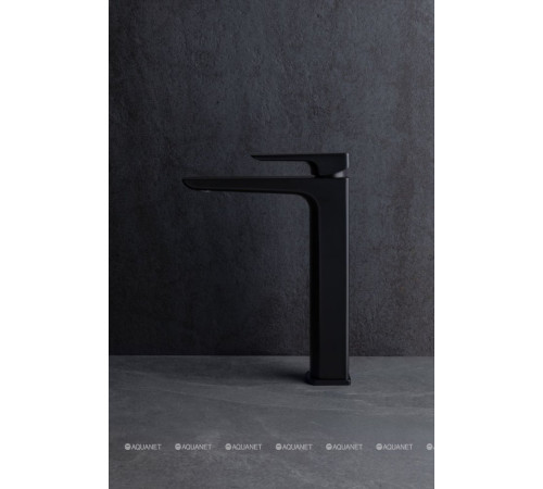 Смеситель для умывальника высокий Allen Brau Infinity излив 151 мм черный матовый 5.21002-31