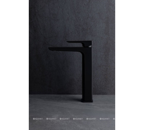 Смеситель для умывальника высокий Allen Brau Infinity излив 151 мм черный матовый 5.21002-31