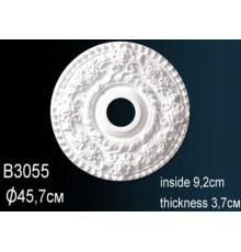 Розетка потолочная Perfect B3055 полиуретановая 550 мм B3055