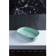 Раковина накладная Allen Brau Fantasy Oval 550х360 мм мятный 4.11022.MT