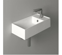 Раковина Simas Agile 50х28 см 1 отверстие белая AG50 bi
