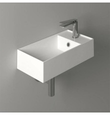 Раковина Simas Agile 50х28 см 1 отверстие белая AG50 bi