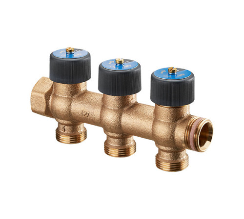 Коллектор Oventrop Multidis R G 3/4 x G 3/4 3 выхода 4200553