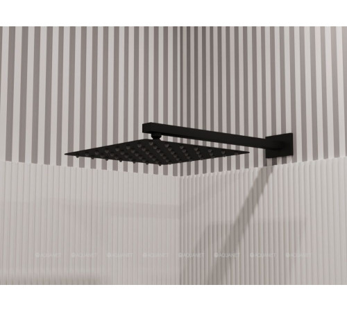 Верхний душ Allen Brau INFINITY с держателем 430 мм 300x300 мм хром 5.21A19-00