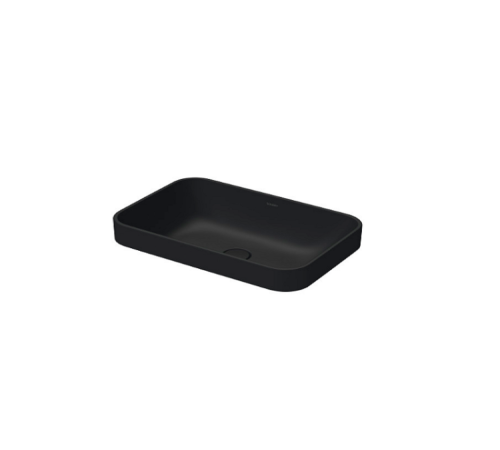 Раковина Duravit Happy D.2 Plus 600x400x165 мм антрацит матовый 2359601300