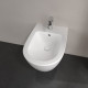 Биде подвесное Villeroy & Boch Subway 2.0 37х56.5х28 см CeramicPlus альпийский белый 540000R1