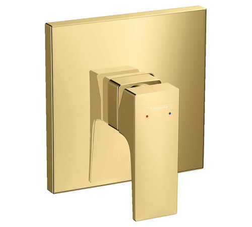 Комплект смеситель для душа Hansgrohe Metropol полированное золото 32565990 / 01800180