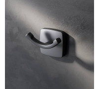 Крючок для полотенец двойной AM.PM Gem черный A9035622