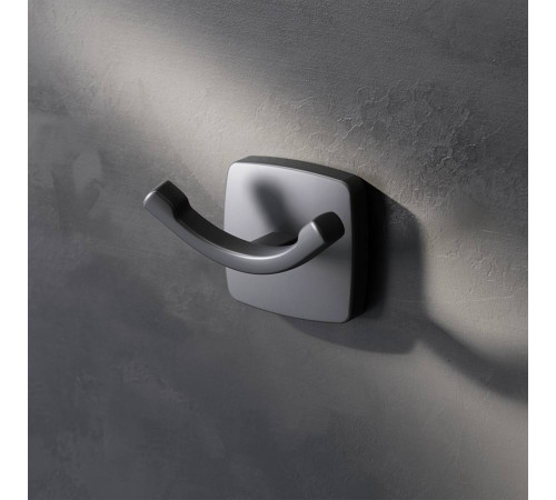 Крючок для полотенец двойной AM.PM Gem черный A9035622